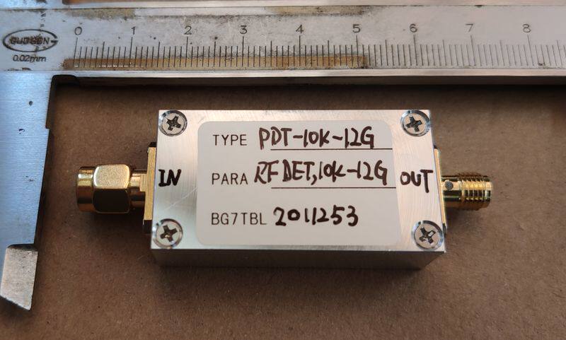 10K-12G detector, power probe, test, RF, high frequency, microwave, diode detection