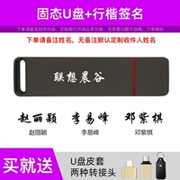 U Disk 512G+Singkai Signature [Отправьте специальное кожаное корпус+вращающийся сустав]