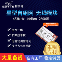 433MHz self-organizing multi-transmission module supports low-power ZigBee 6LPWAN