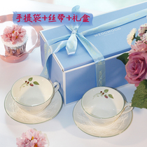 Spot Japan imported Wedgwood Festival Raspberry relief coffee cup to cup to plate gift box