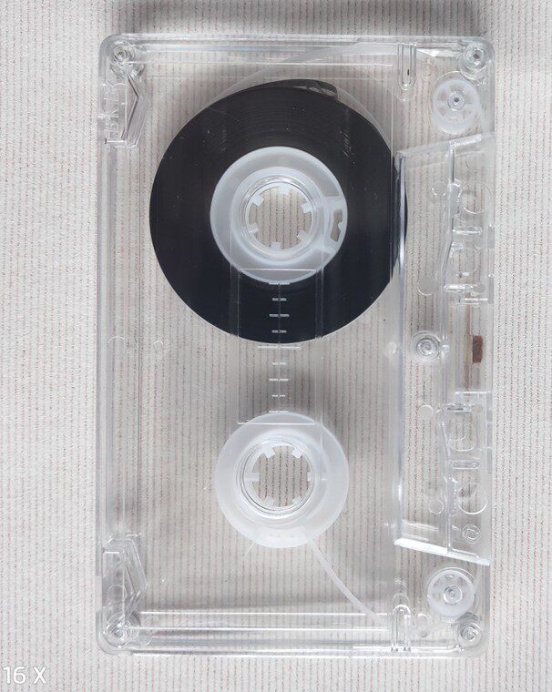 Brand new high quality blank tape transparent tape repeater tape walkman blank tape cassette