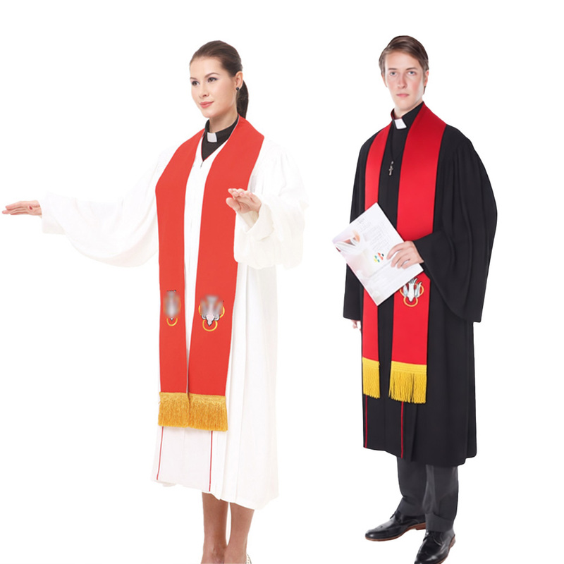 Men's and Women's Robes, Shepherd's Clothing, Teacher's Explaining Staff's Attire, Long-Sleeved Cardigan, Large Size, Teacher's Long-Sleeved Clothing