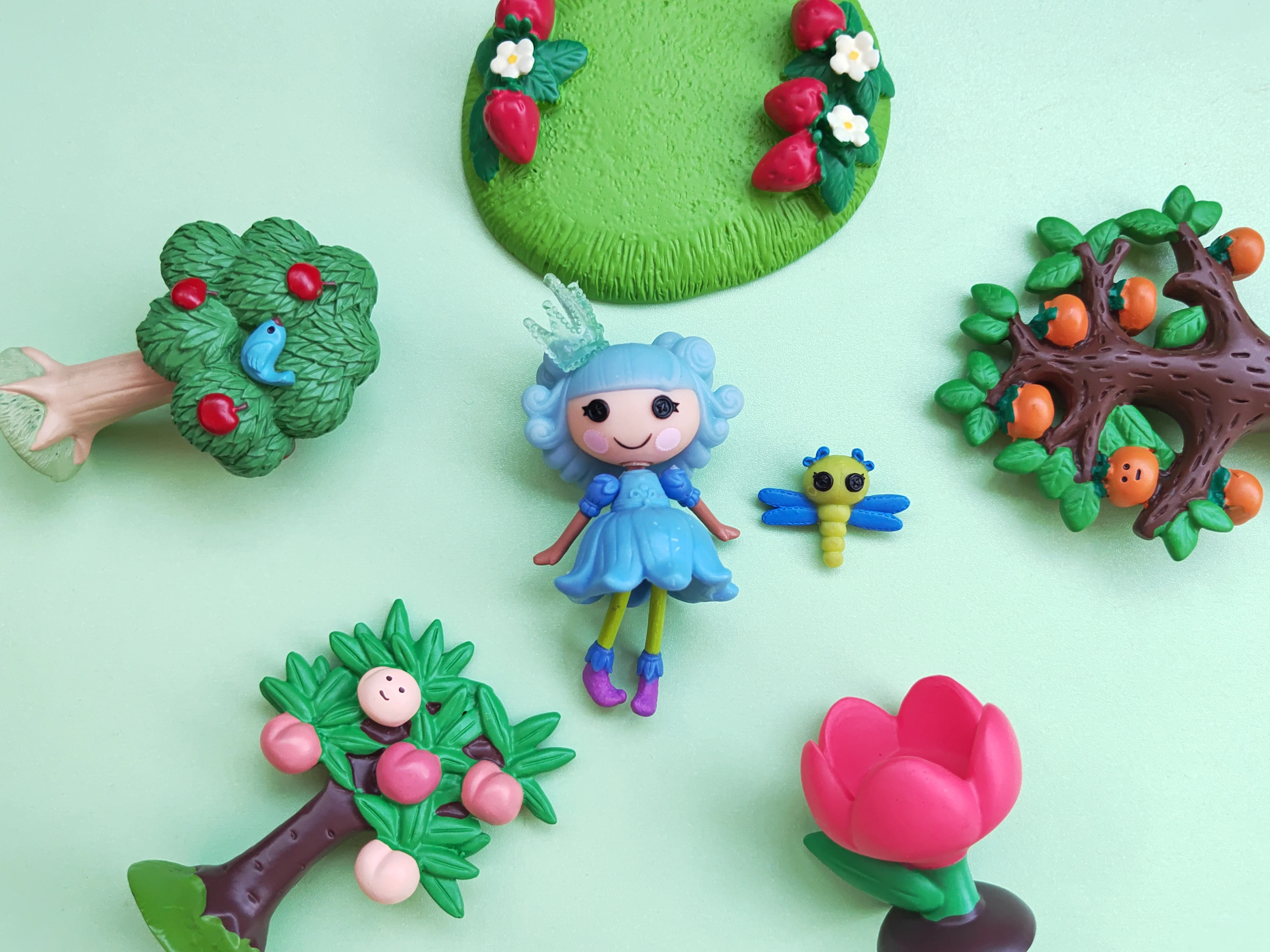 Коробочная кукла-игрушка Caiyun Lele Lalaloopsy стиль, около 7,5 см, различный небольшой дефект