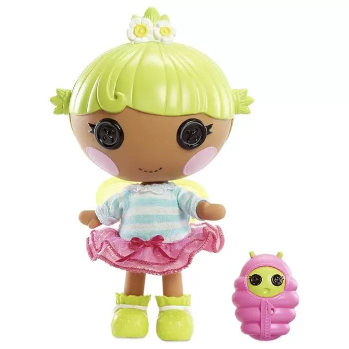 Средняя твёрдая кукла Lalaloopsy Lele, 18 см, русалка/ангел, коллекционная фигурка