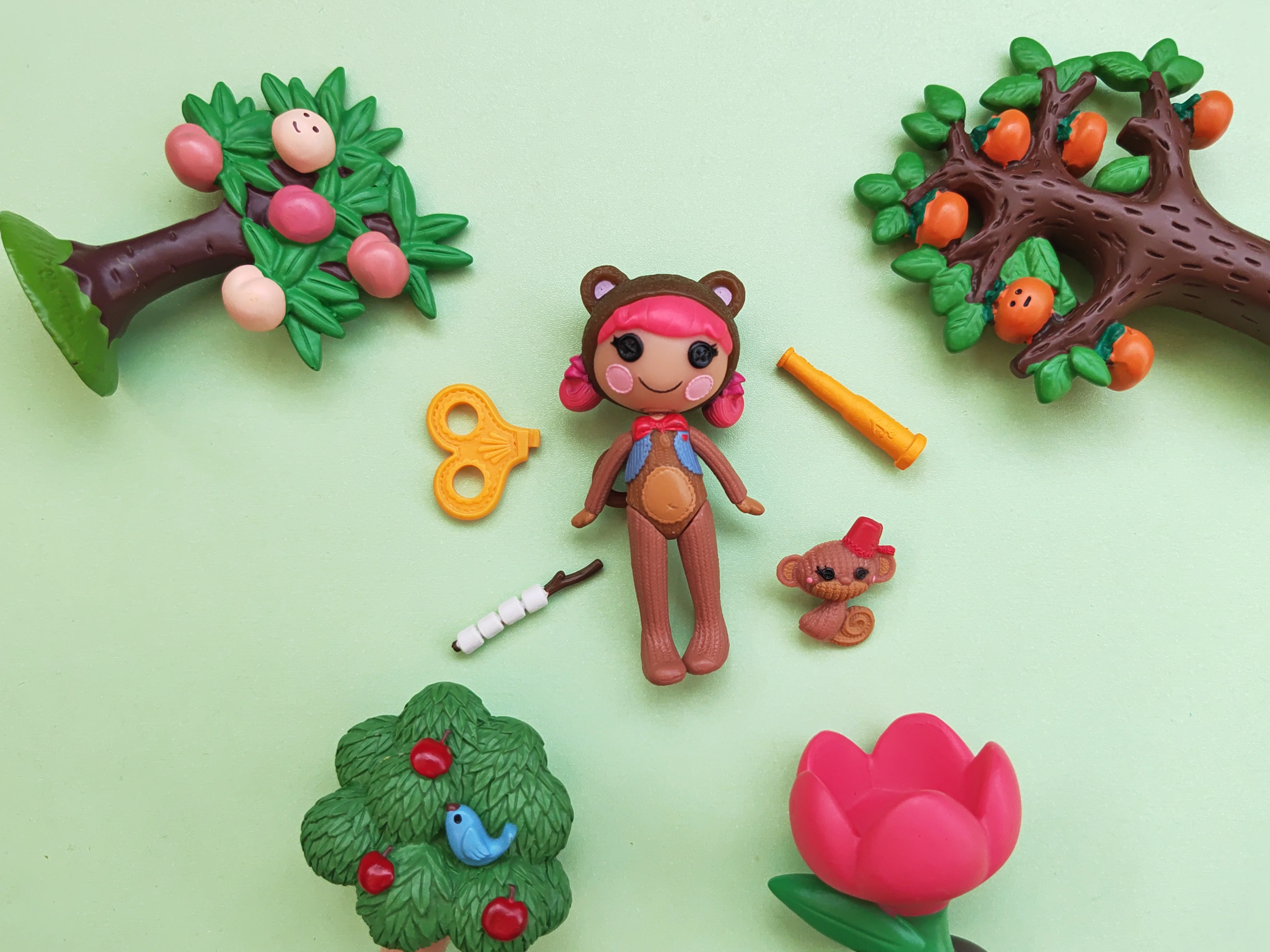 Коробочная кукла-игрушка Caiyun Lele Lalaloopsy стиль, около 7,5 см, различный небольшой дефект