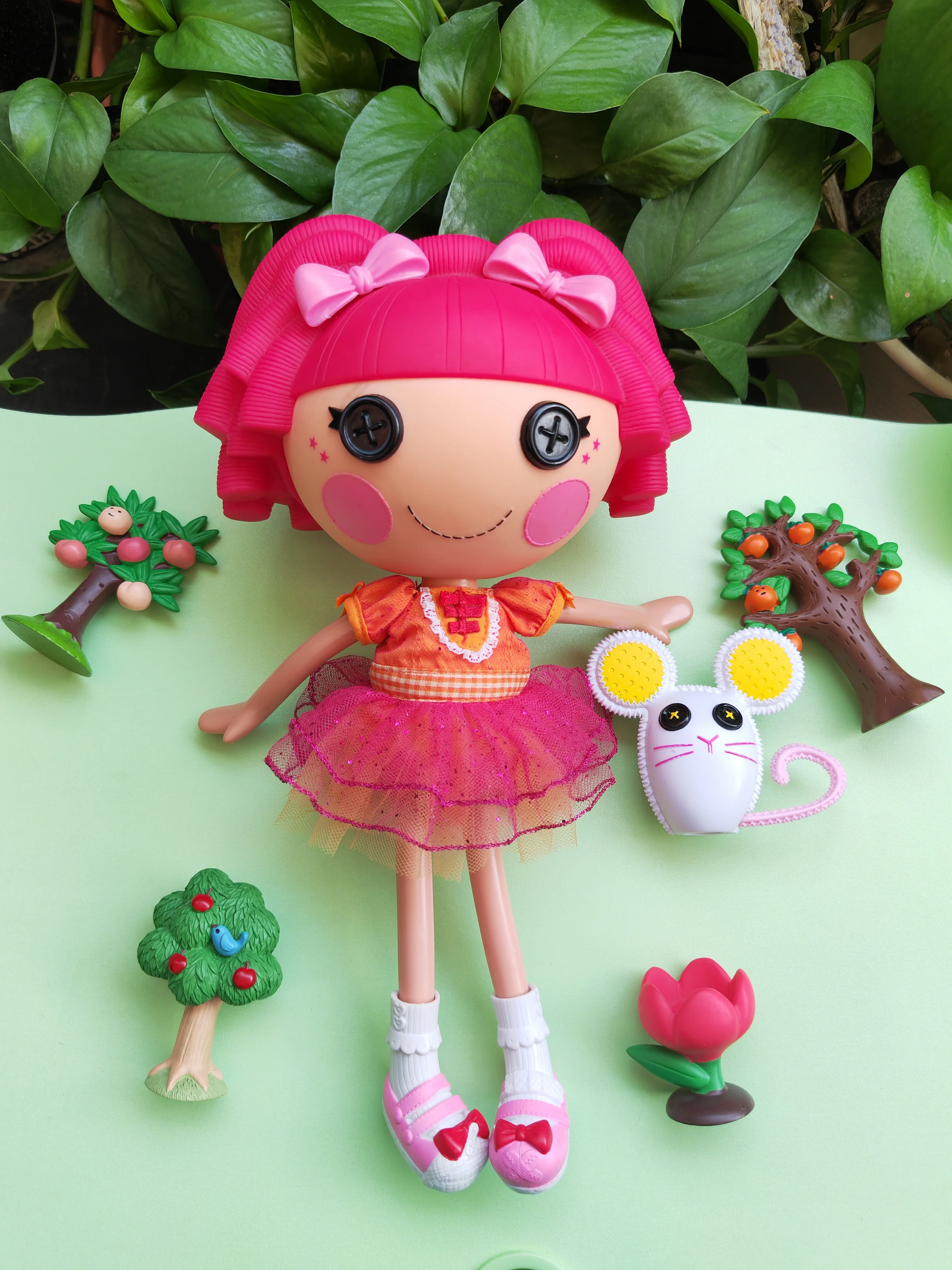 Кукла Caiyun в стиле Lalaloopsy, большая голова 9×8×2,2 см, разные модели с незначительными дефектами