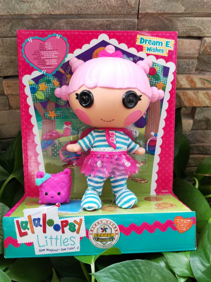 Средняя твёрдая кукла Lalaloopsy Lele, 18 см, русалка/ангел, коллекционная фигурка