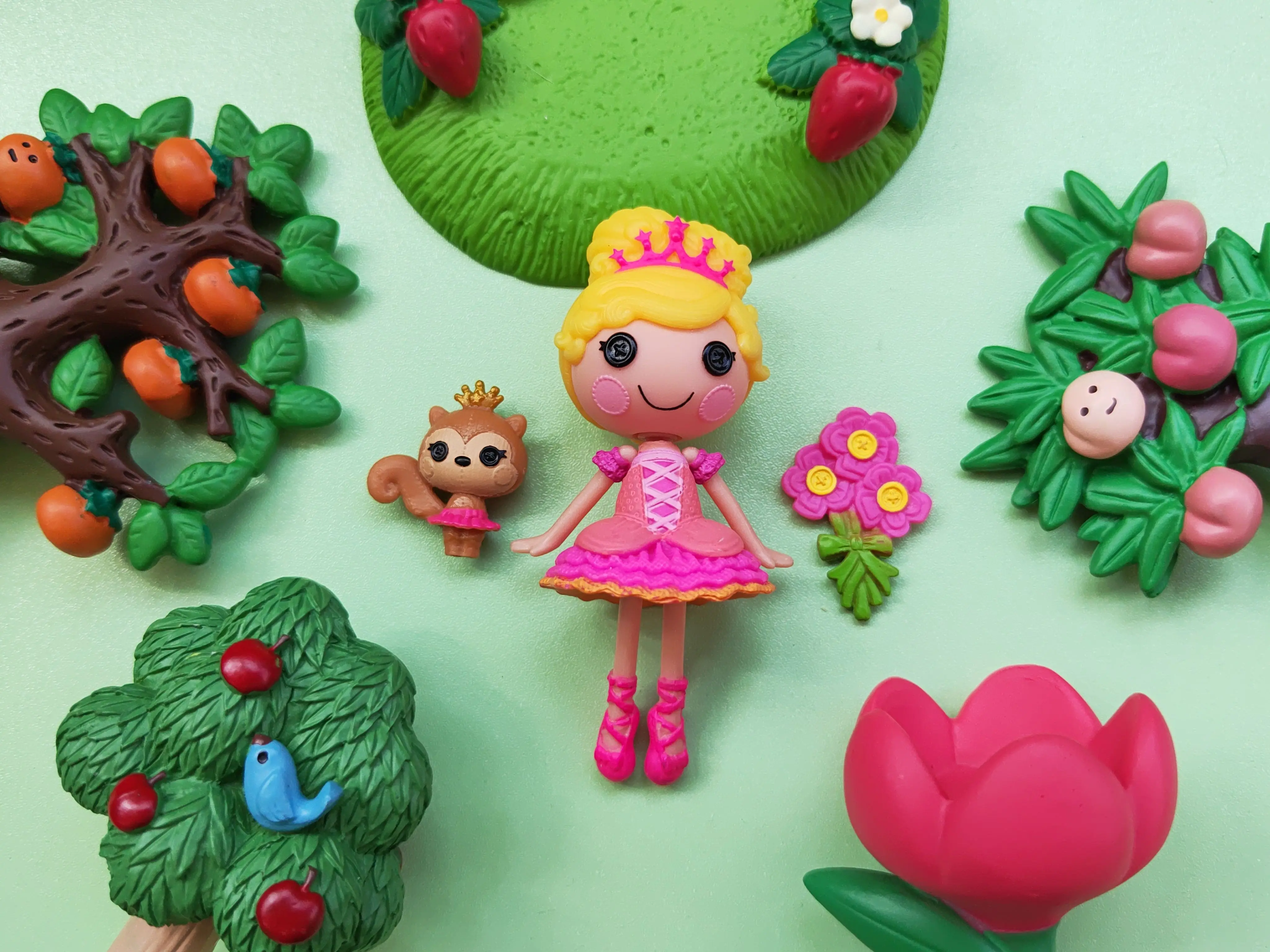 Коробочная кукла-игрушка Caiyun Lele Lalaloopsy стиль, около 7,5 см, различный небольшой дефект