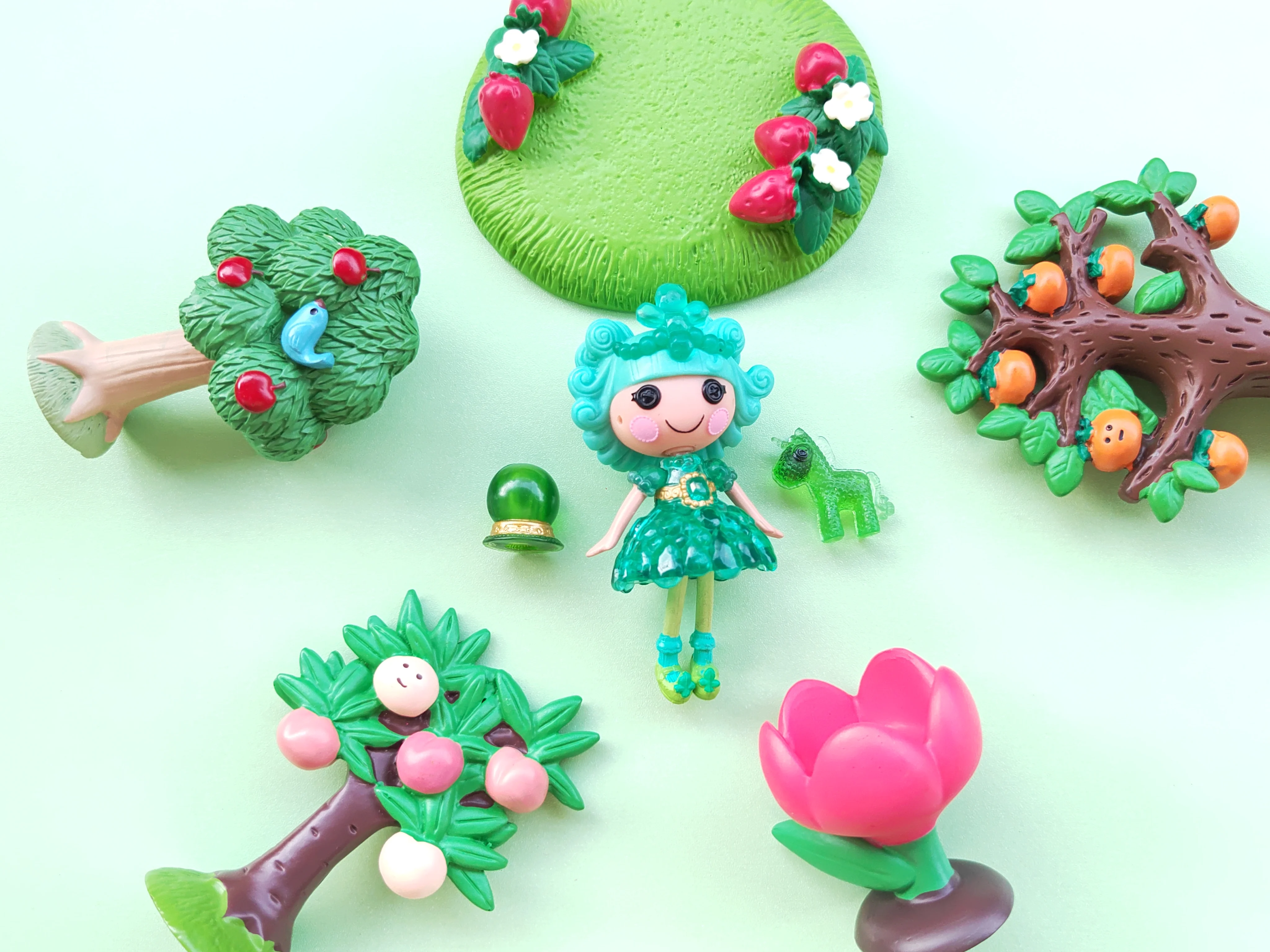 Коробочная кукла-игрушка Caiyun Lele Lalaloopsy стиль, около 7,5 см, различный небольшой дефект