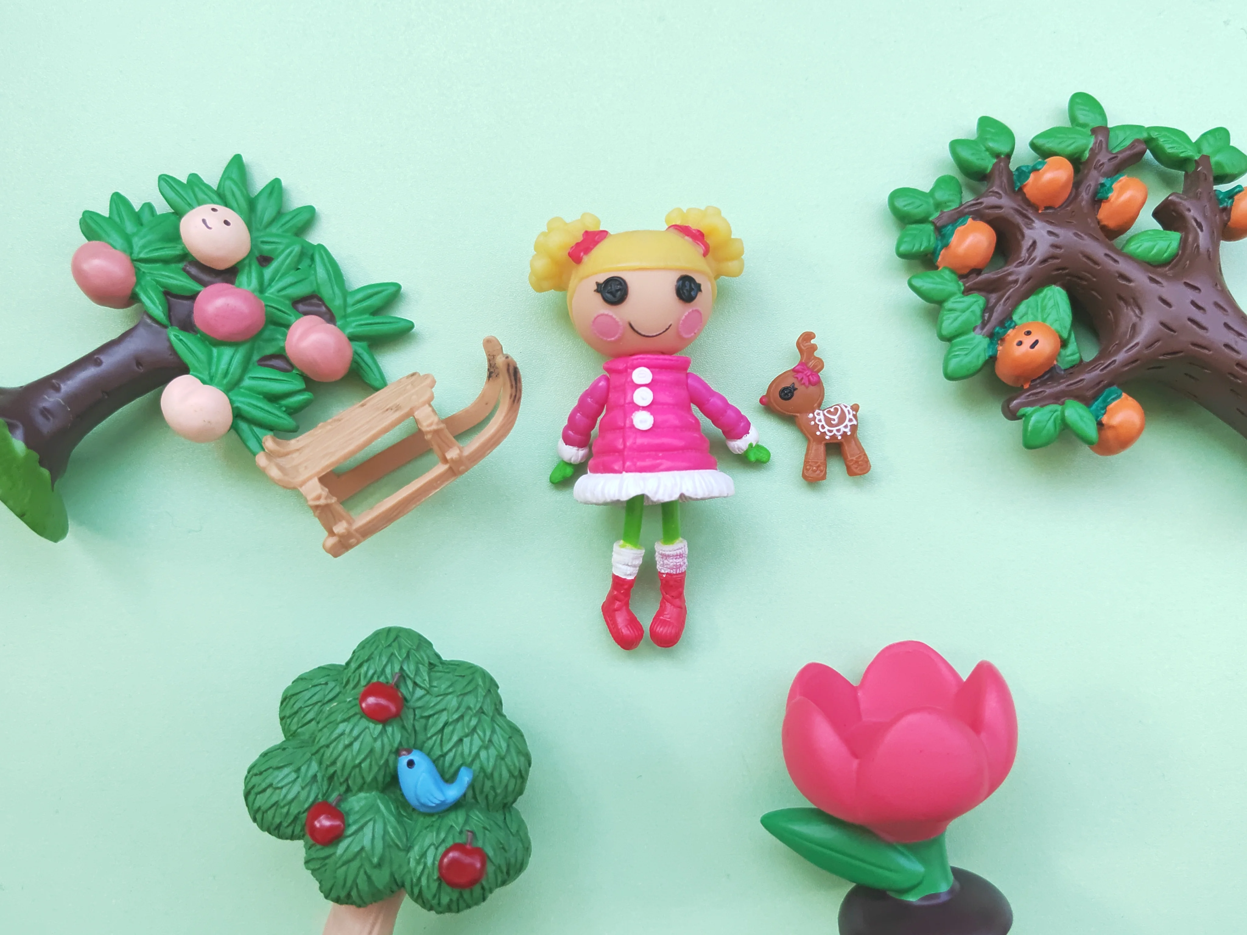 Коробочная кукла-игрушка Caiyun Lele Lalaloopsy стиль, около 7,5 см, различный небольшой дефект
