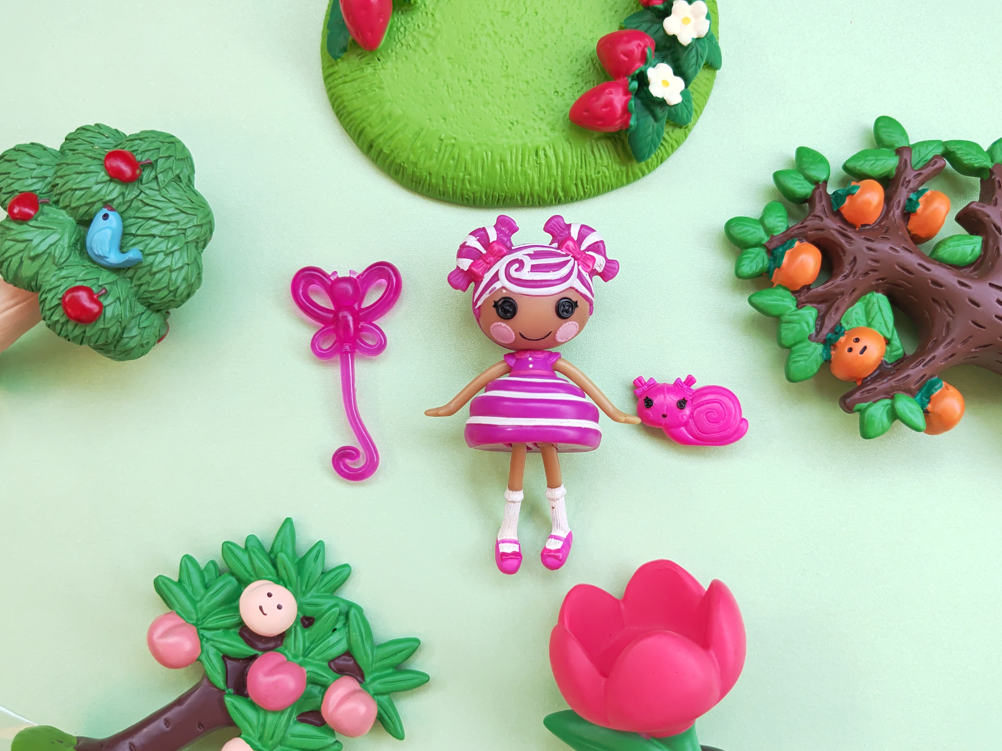 Коробочная кукла-игрушка Caiyun Lele Lalaloopsy стиль, около 7,5 см, различный небольшой дефект