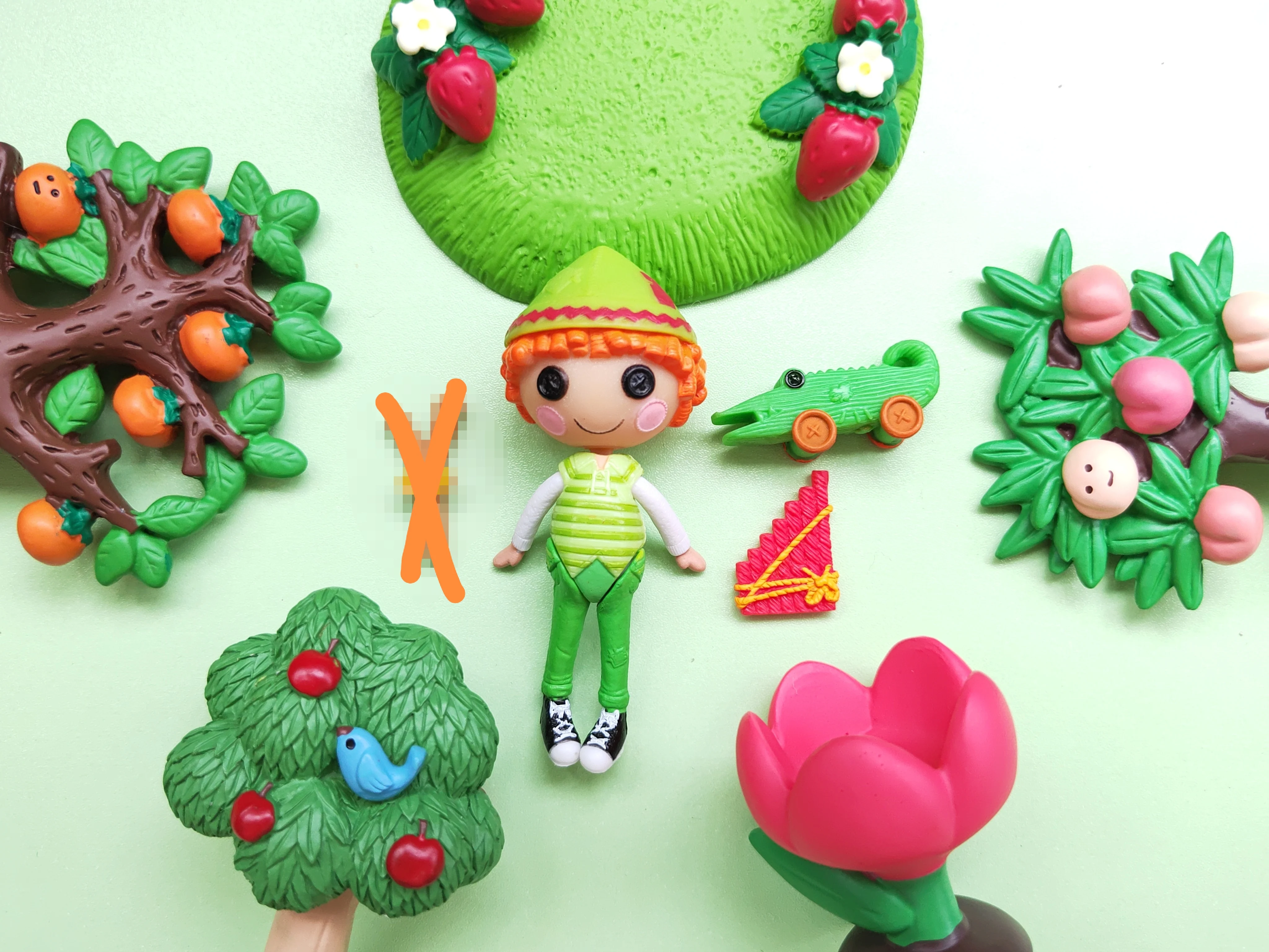 Коробочная кукла-игрушка Caiyun Lele Lalaloopsy стиль, около 7,5 см, различный небольшой дефект