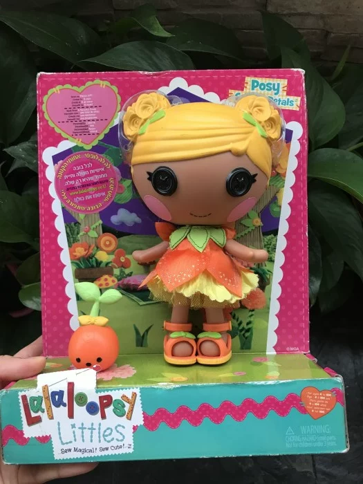 Средняя твёрдая кукла Lalaloopsy Lele, 18 см, русалка/ангел, коллекционная фигурка