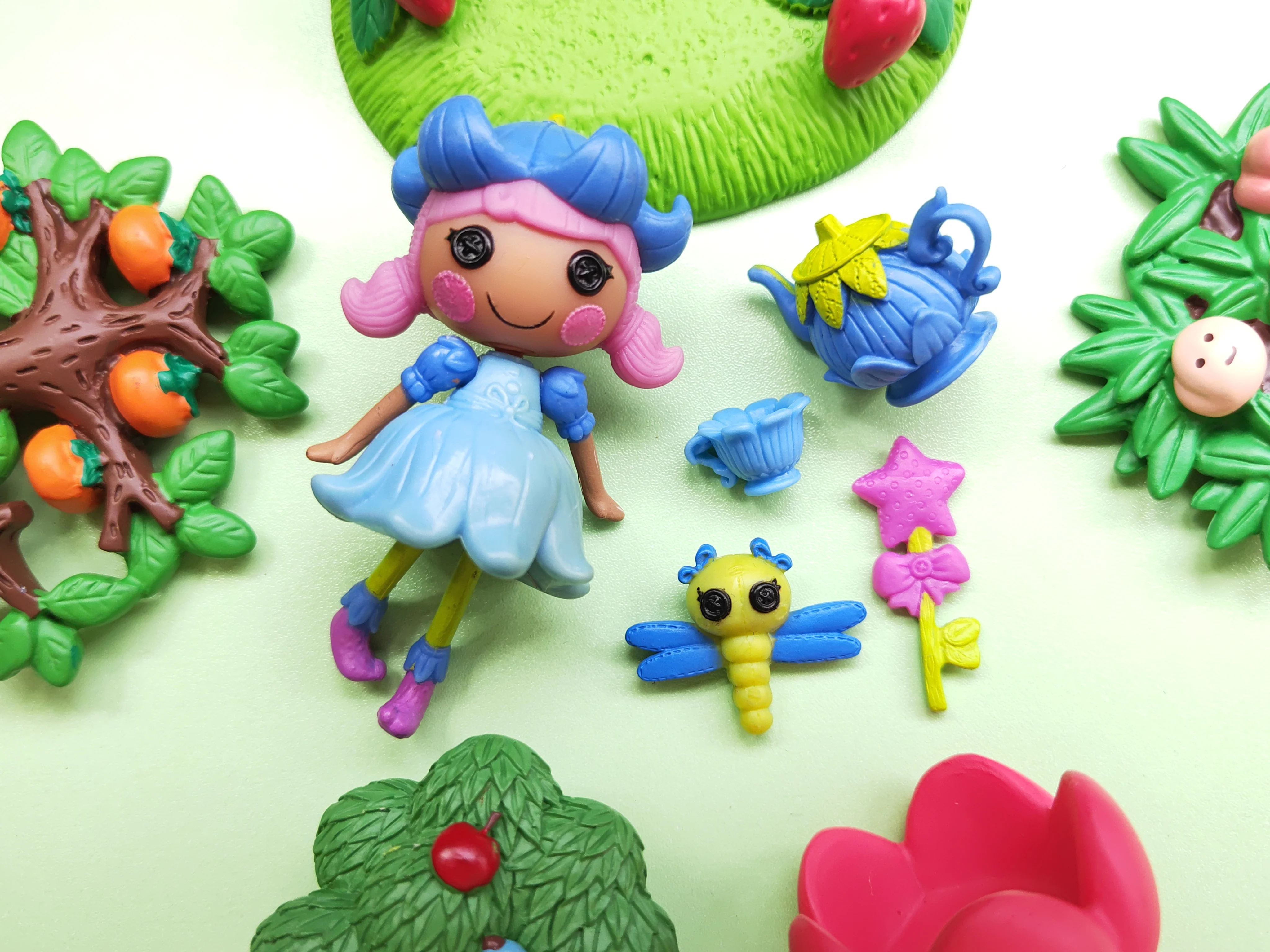 Коробочная кукла-игрушка Caiyun Lele Lalaloopsy стиль, около 7,5 см, различный небольшой дефект