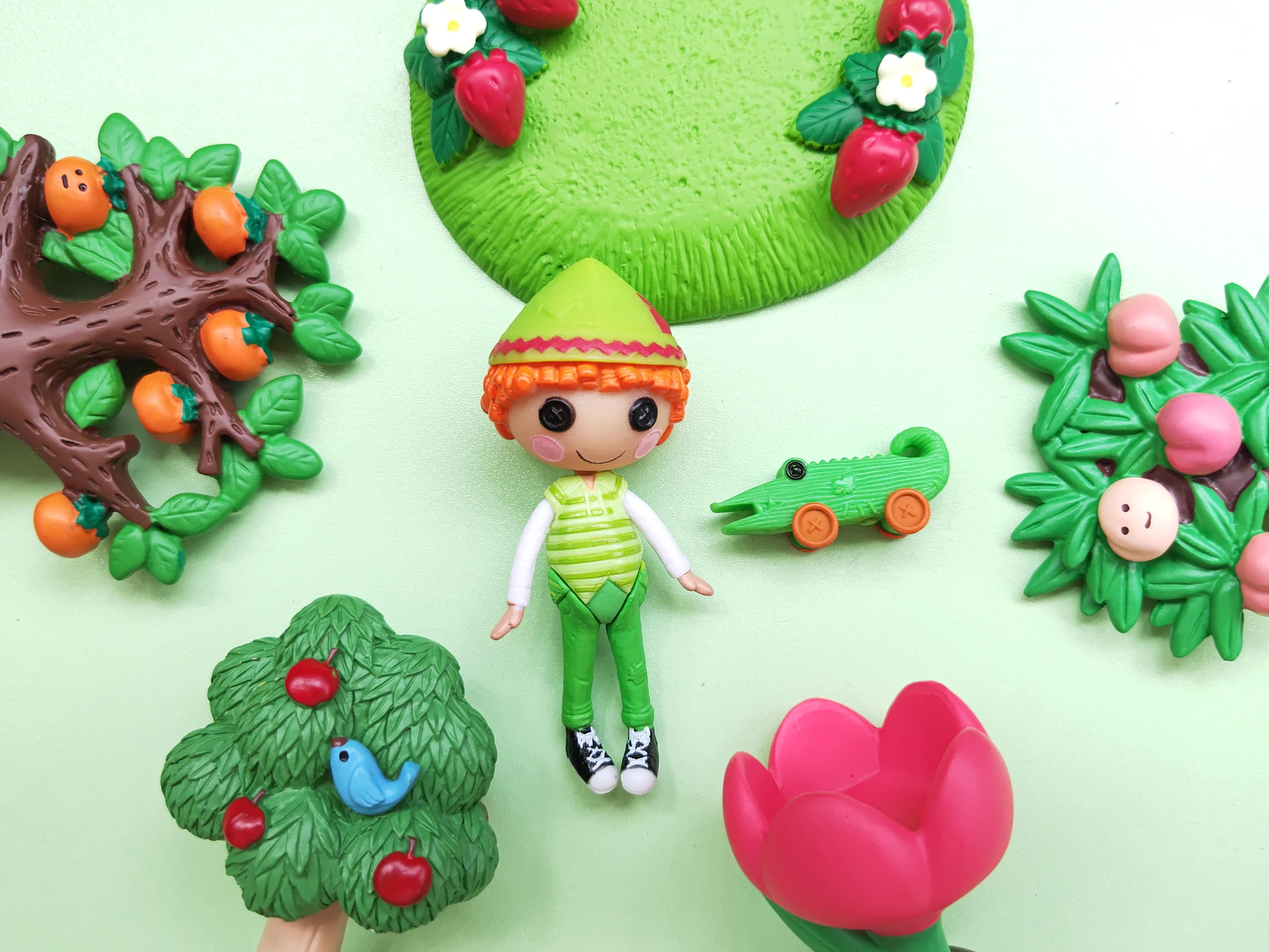 Коробочная кукла-игрушка Caiyun Lele Lalaloopsy стиль, около 7,5 см, различный небольшой дефект