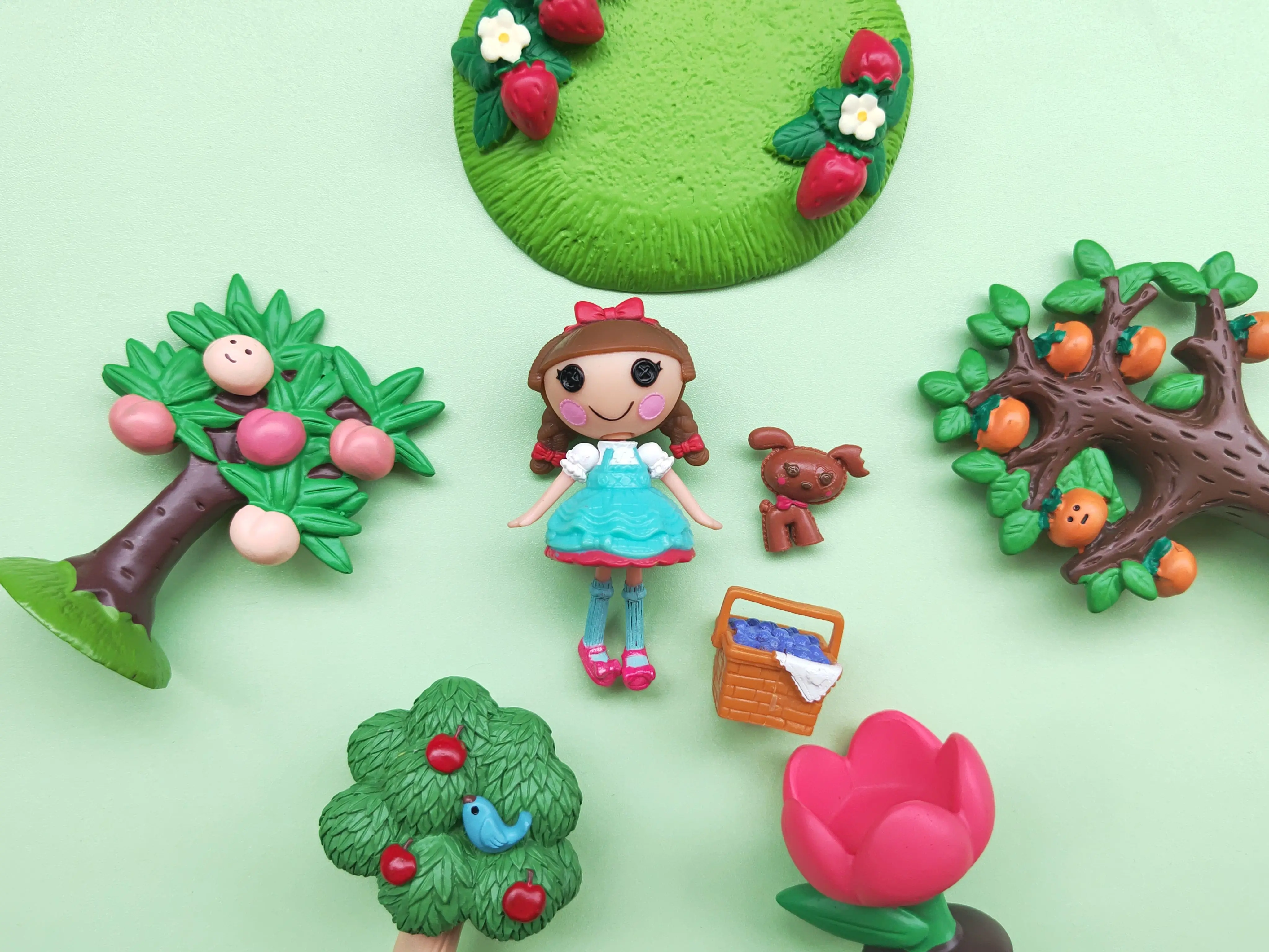 Коробочная кукла-игрушка Caiyun Lele Lalaloopsy стиль, около 7,5 см, различный небольшой дефект