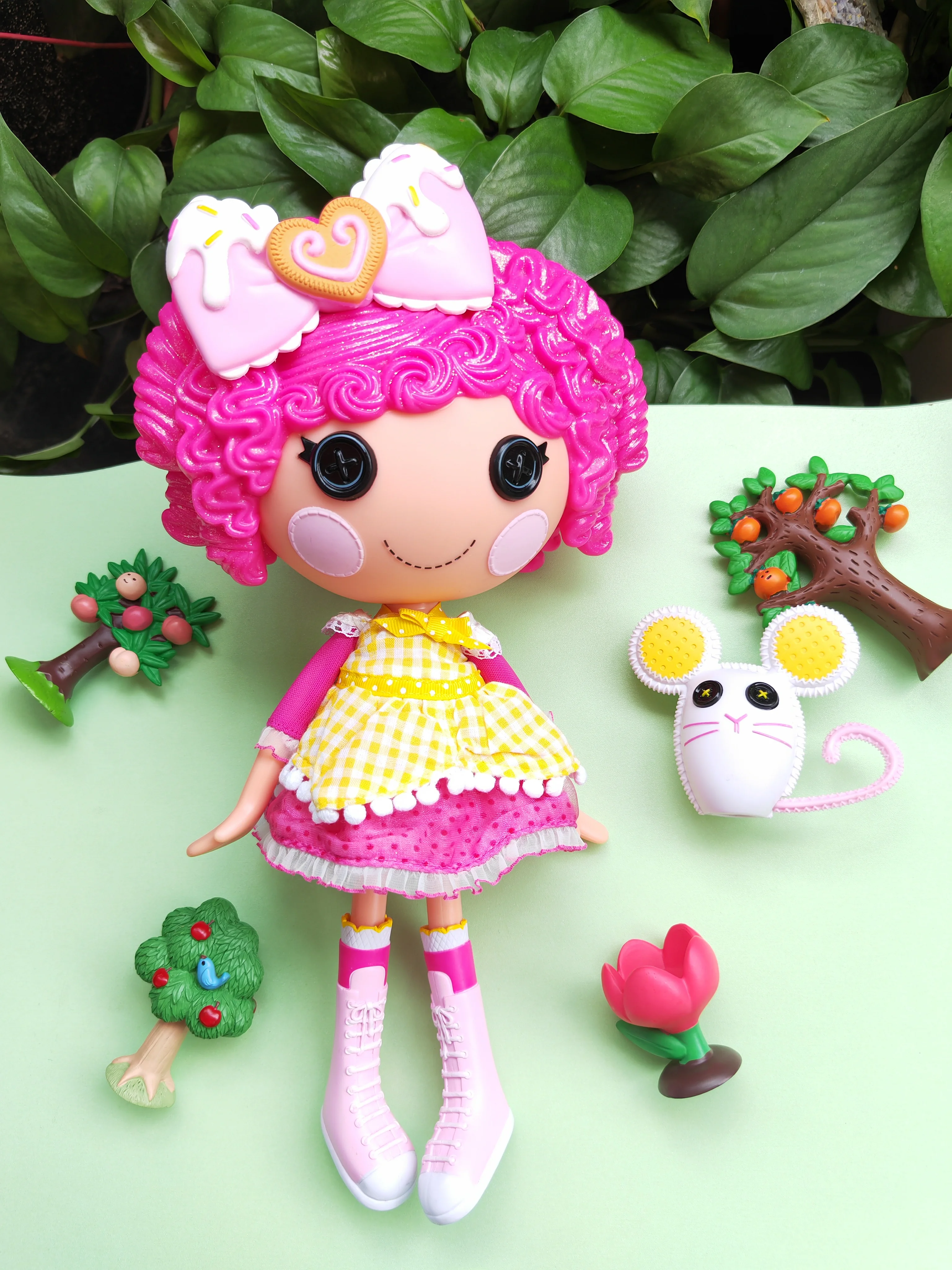 Кукла Caiyun в стиле Lalaloopsy, большая голова 9×8×2,2 см, разные модели с незначительными дефектами