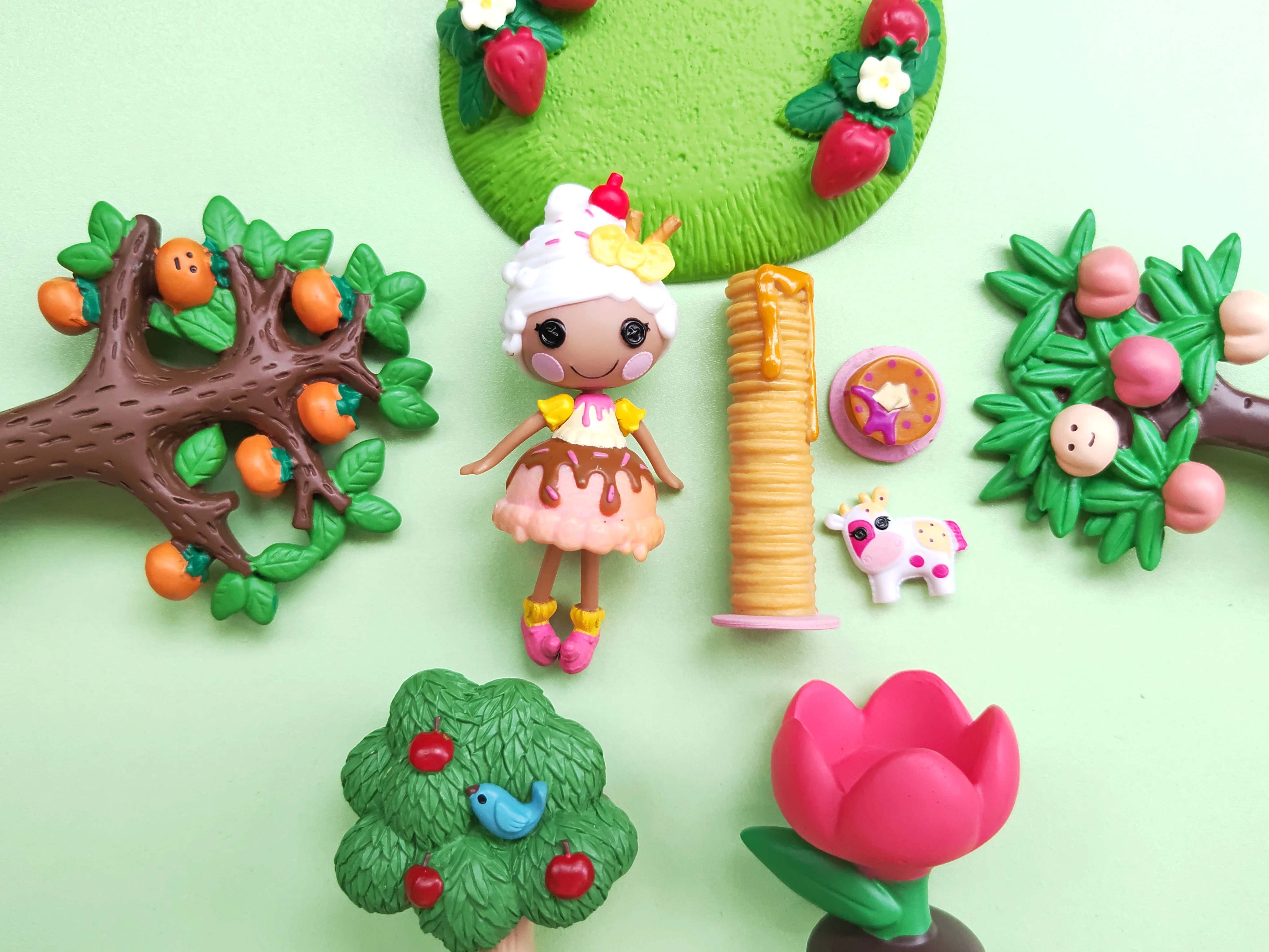 Коробочная кукла-игрушка Caiyun Lele Lalaloopsy стиль, около 7,5 см, различный небольшой дефект