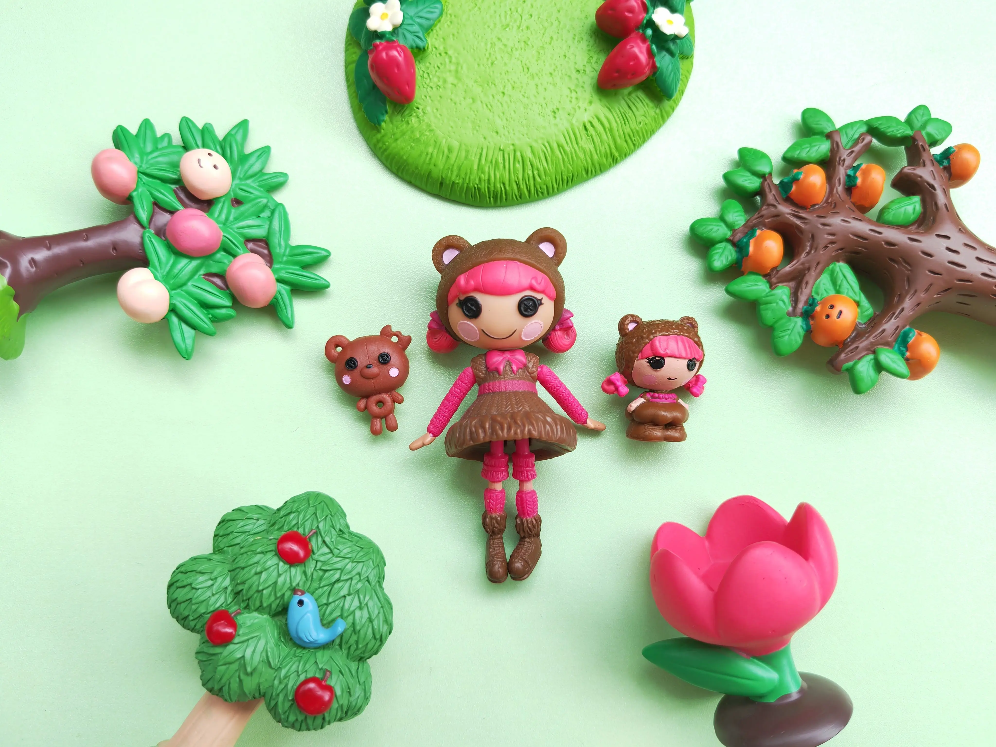 Коробочная кукла-игрушка Caiyun Lele Lalaloopsy стиль, около 7,5 см, различный небольшой дефект