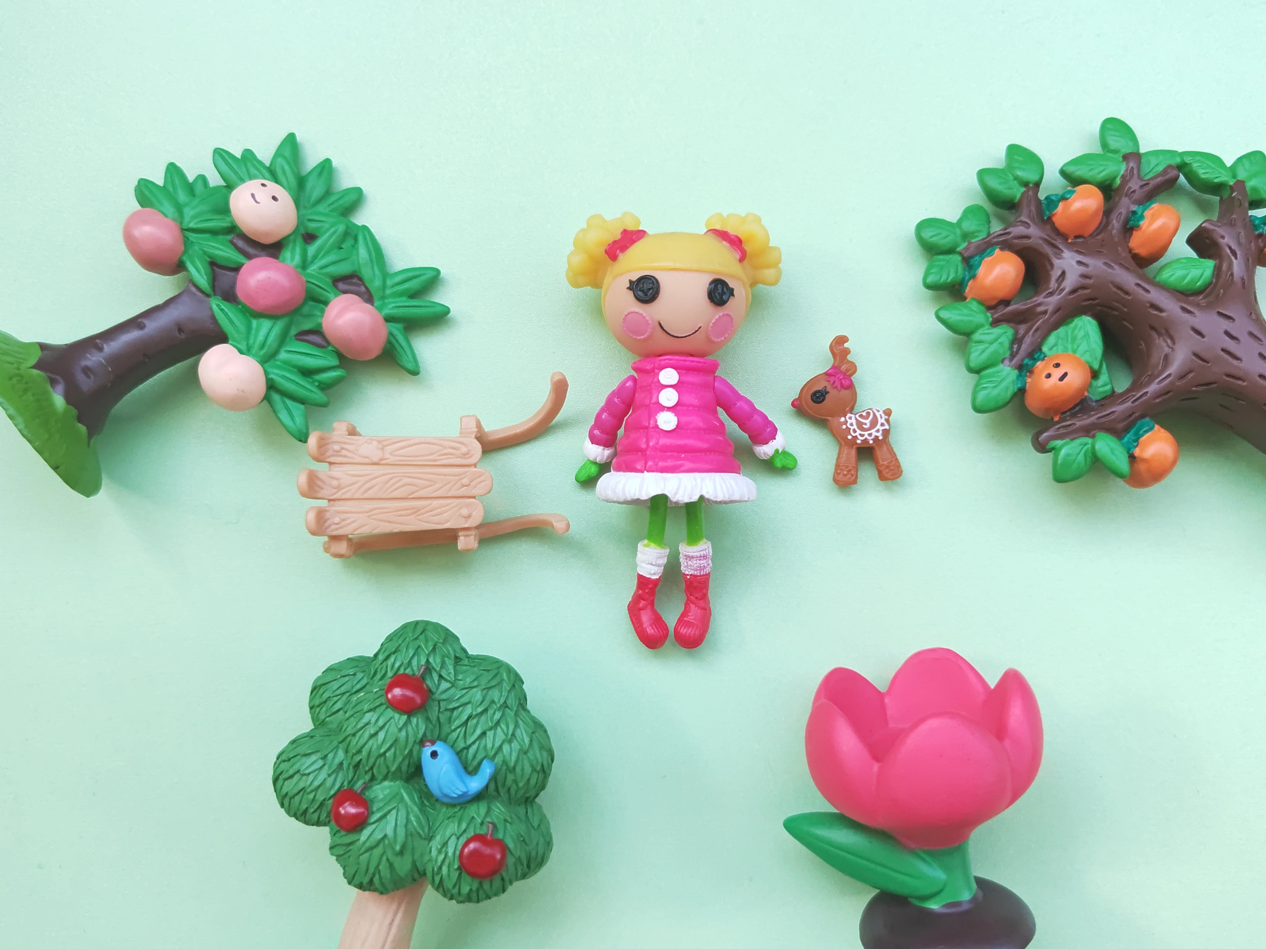Коробочная кукла-игрушка Caiyun Lele Lalaloopsy стиль, около 7,5 см, различный небольшой дефект