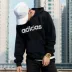 Áo len Adidas Adidas Sweater nam Tide 2019 Thu mới Áo thể thao Áo thun cổ thuyền Áo khoác nam hàng đầu - Thể thao lông cừu / jumper