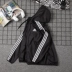 Adidas Áo khoác nam hàng đầu chính thức của Adidas mùa xuân và mùa thu áo khoác nam tấn công mới áo khoác gió nam áo khoác kaki nam Áo khoác