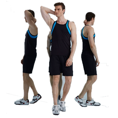 Динамичный велосипед для спортзала, жилет, штаны, спортивное джерси, летний комплект, в обтяжку