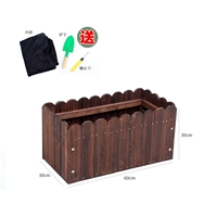 Круглая цветочная коробка 60 × 30 × 30