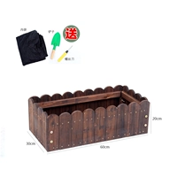 Круглая цветочная коробка 60 × 30 × 20