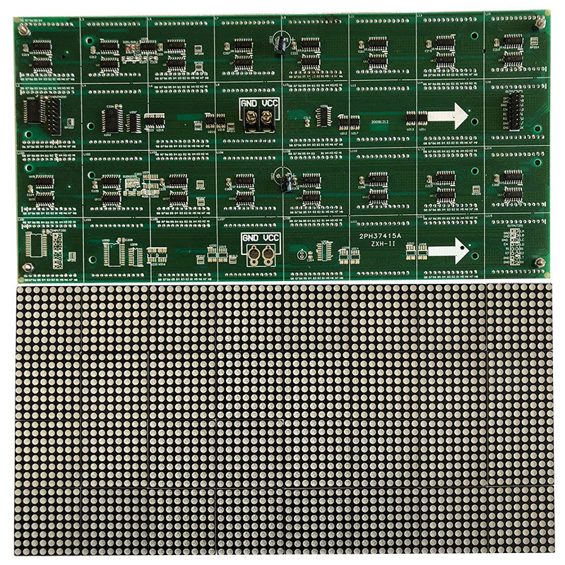 CL1588-1 EVT-F375-20 JFD1588SB-4 F3 75 dual-color display led unit board ver