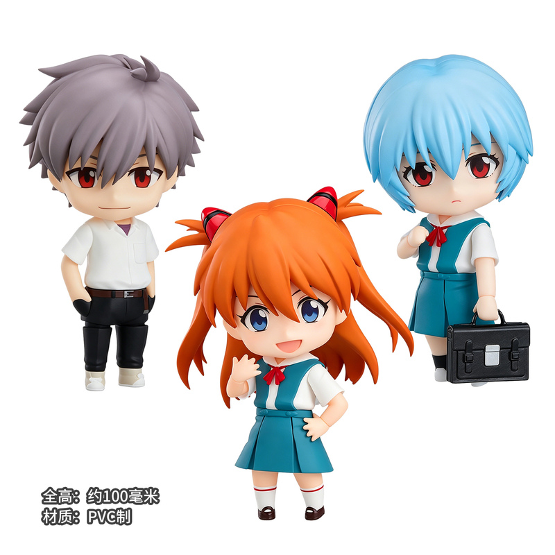Gsc Nendoroid Neon Genesis Evangelion Ayanami Rei Zero Wave Asuka Langley Figure