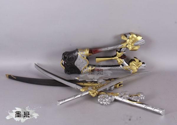 Inkban spot cosplay đạo cụ kiếm lưới ba / 3 bạo chúa núi dao dao tuyết tức giận không thể vượt qua Ý tưởng từ khóa