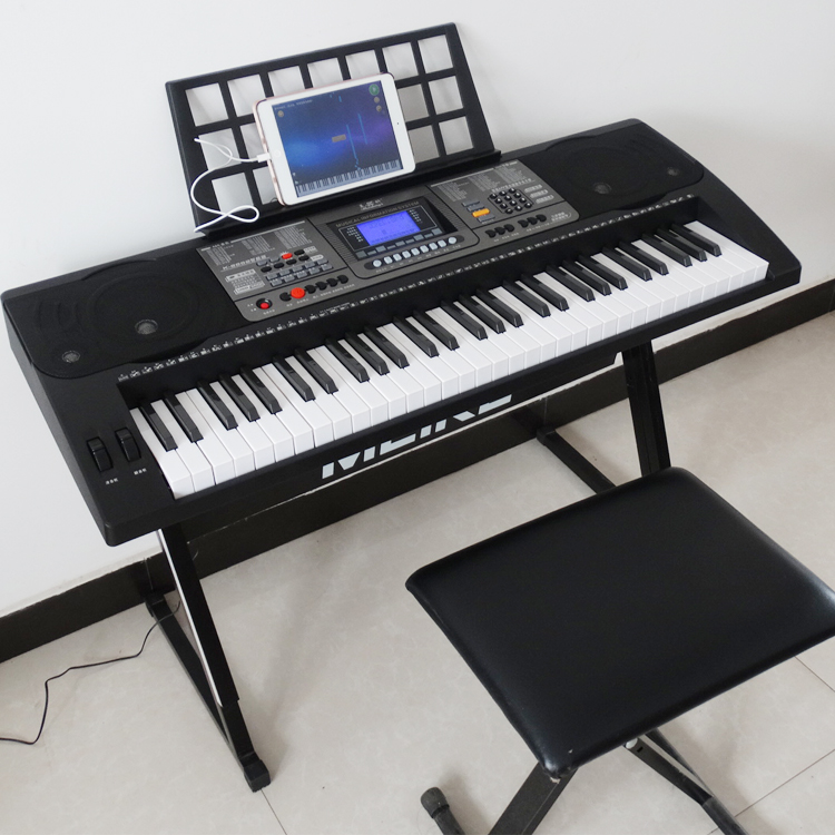 Beauty Section 816 Smart Connect APP Electronic Qin Adult 61 Key piano strength Key children begs professional teaching violin-Taobao