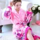 Mùa xuân và mùa thu vài bộ đồ ngủ flannel dài tay mùa thu nam và nữ áo choàng tắm áo choàng nhà dịch vụ hai mảnh áo choàng ngủ nam