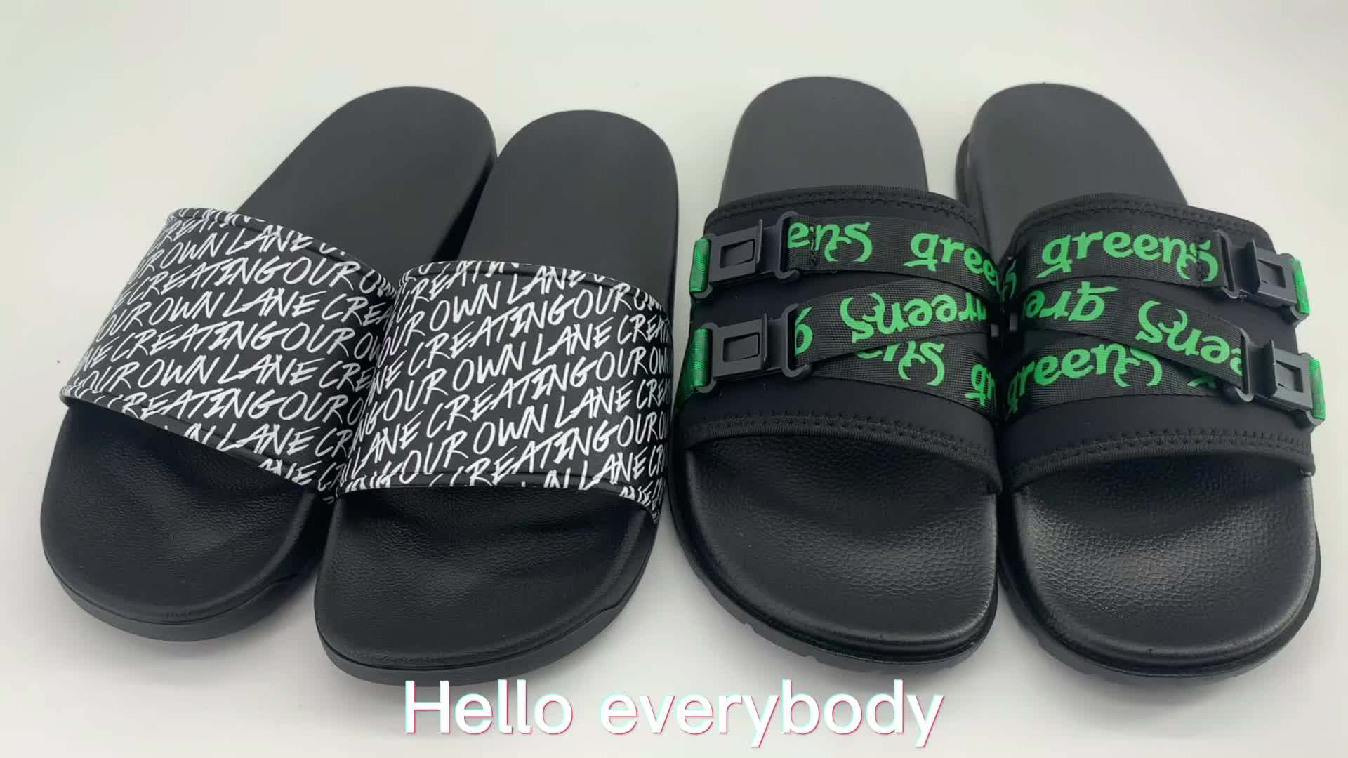 Arabic Sandals Men New Design Fashion Slippers Customizable