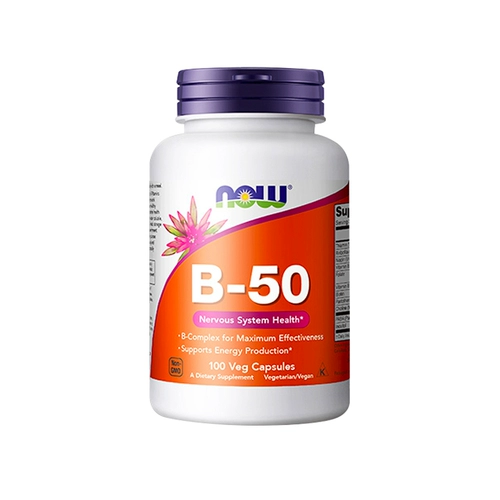American Now Foods NOO Композитный витамин B Тема VB Group 50 мг100 Капсула B-50 Взрослые взрослые