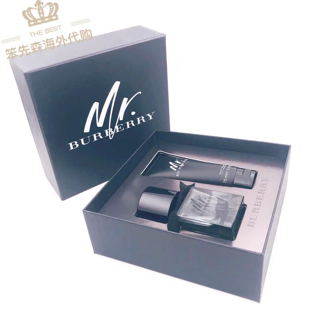 MR.BURBERRY我的博柏利先生男士巴宝莉淡香水圣诞套装礼盒现货