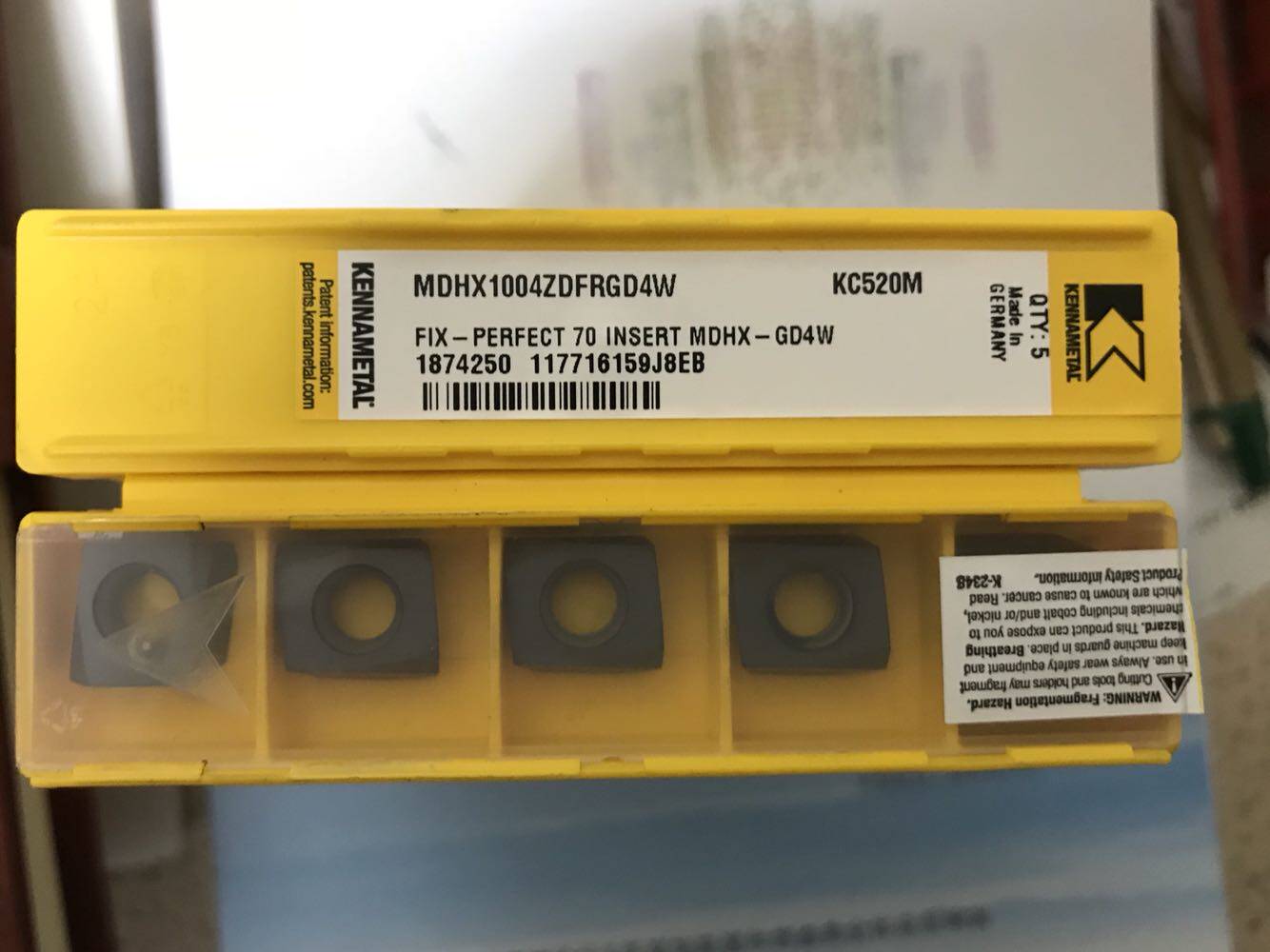 For sale Kennametal MDHX1004ZDFRGD4W KC520M Inquiry before auction