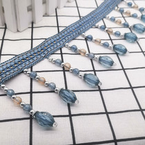 Curtain Lace beads Decorative Lace with crystal Decorative Lace Curtain decorations Under decorative curtains accessories Accessories Windows Mantle