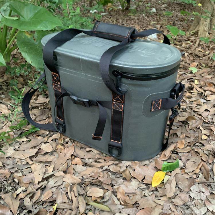 Outdoor Mobile Refrigerator self-driving food beverage refrigeration bag air tight zipper insulation pack ice pack refrigerator