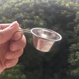 Чайная чашка, посуда из нержавеющей стали, чай, бокал, защита от ожогов, нержавеющая сталь AISI 304, 30 мл