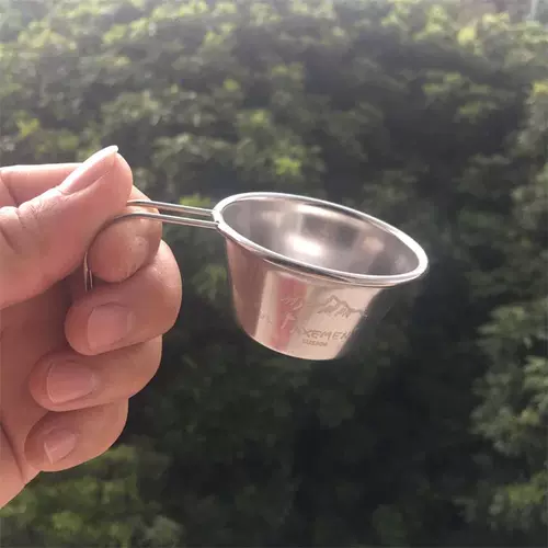 Чайная чашка, посуда из нержавеющей стали, чай, бокал, защита от ожогов, нержавеющая сталь AISI 304, 30 мл