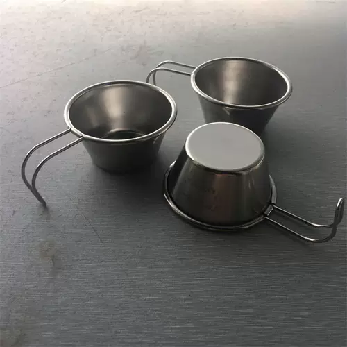 Чайная чашка, посуда из нержавеющей стали, чай, бокал, защита от ожогов, нержавеющая сталь AISI 304, 30 мл