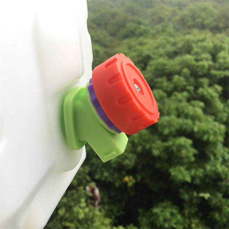 Outdoor bucket faucet accessories Camping bucket faucet Knob type bubble wine bottle water nozzle Mineral water bucket dragon