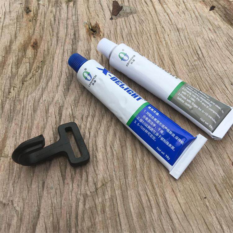 Cement floor can also be nail-free fixed tent Hard ground tent fixed hook 10 hanging buckles + AB glue