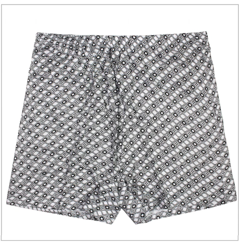 Đồ lót trung niên và trung niên nam cotton boxer ông già eo cao lỏng lẻo kiểu cũ quần short vuông cỡ lớn quần sịp nam