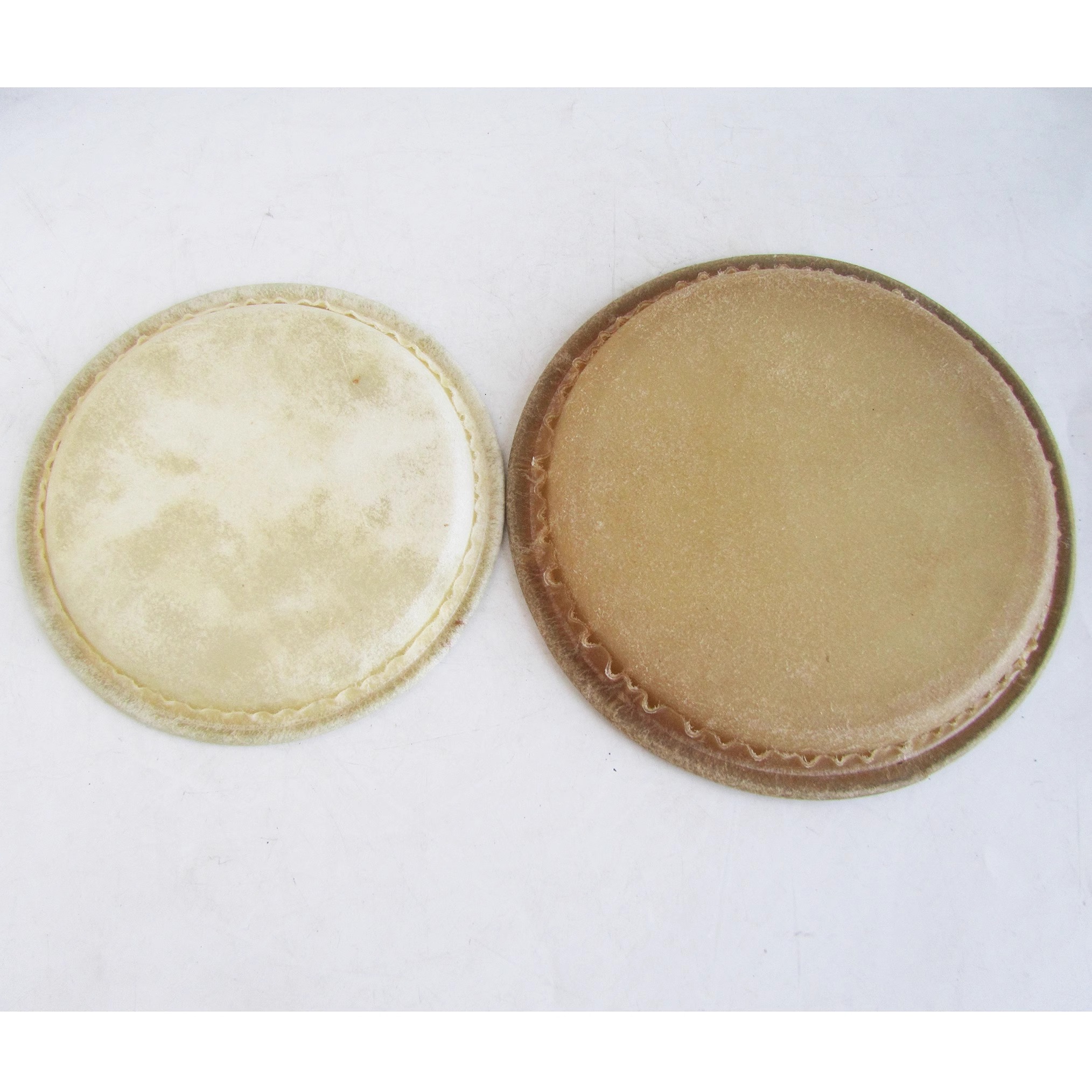 7+9 ボンゴドラムスキン 牛革 ボンゴドラムアクセサリー ハンドドラム ラテンドラムスキン 7インチ 9インチ