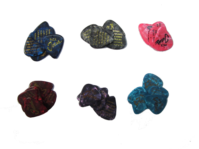 3-piece Celulu Guitar pickles Electric guitar Guitar pickles Bass Classical guitar pickles Electric guitar spring pieces