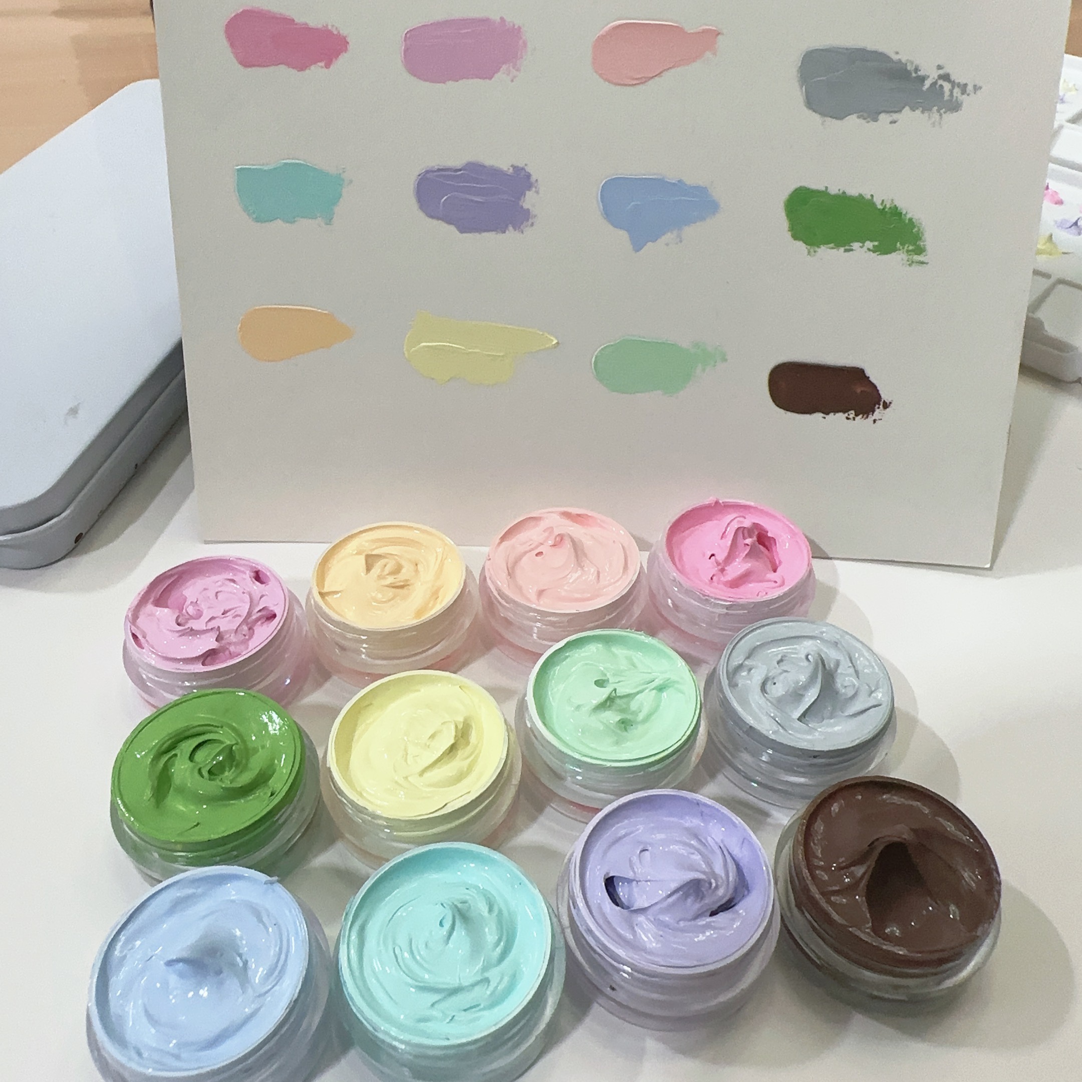 Silicone Color Paste Pinch of Artisanal Diy Macaron AB Silicone Consistency Toning Paint Mold Turning Mold-Taobao