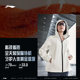 Li Ning Windproof Jacket ຊຸດອອກກໍາລັງກາຍຂອງແມ່ຍິງ Cardigan ແຂນຍາວ Hooded Velvet ຊຸດກິລາ